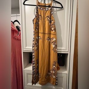 Anthropologie Embroidered Dress